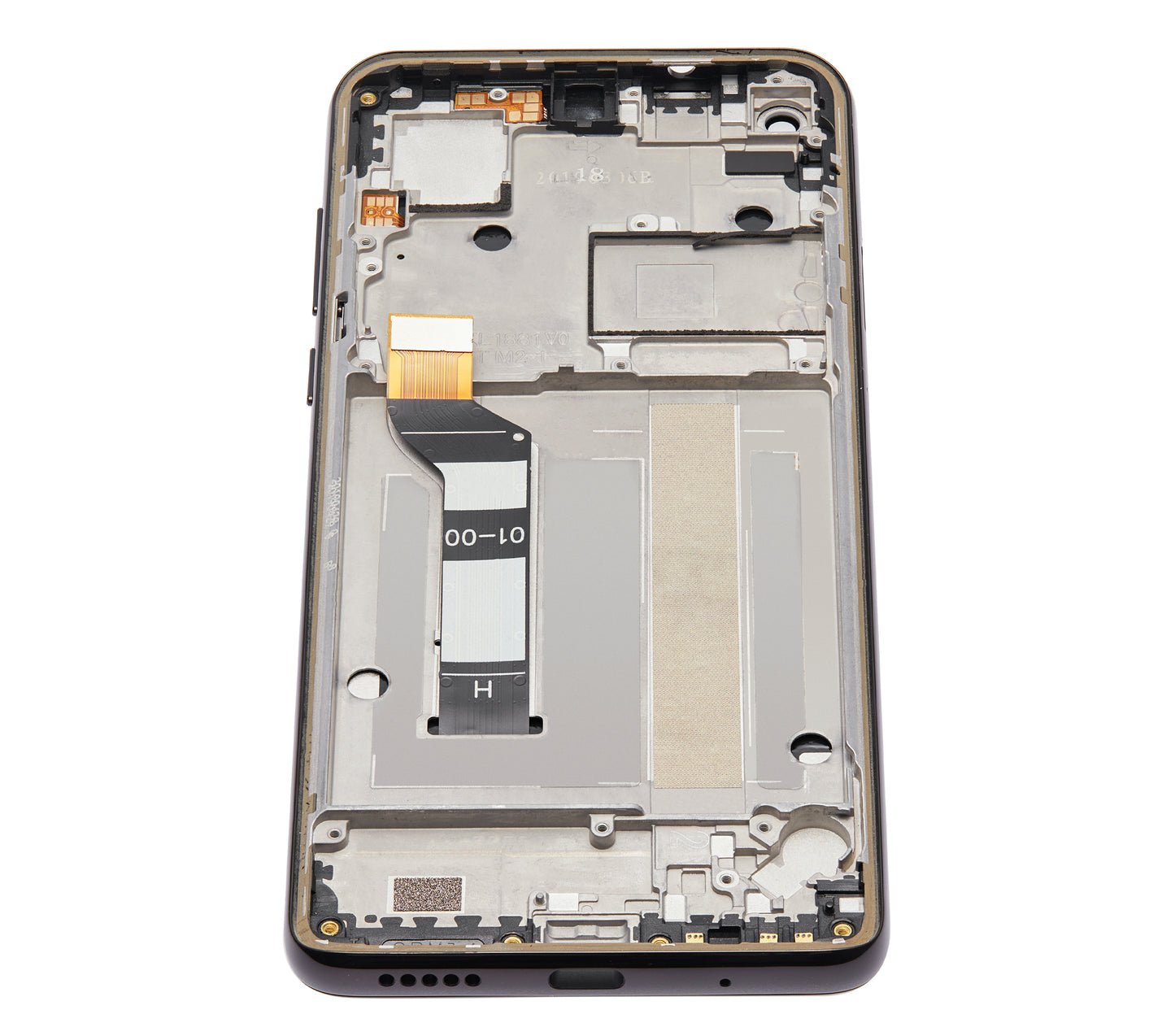 LCD Assembly With Frame For Motorola One Vision (XT1970 / 2019) (Refurbished) (Bronze Gradient) - Motorola replacement part - product image 3 - SKU 107082064547