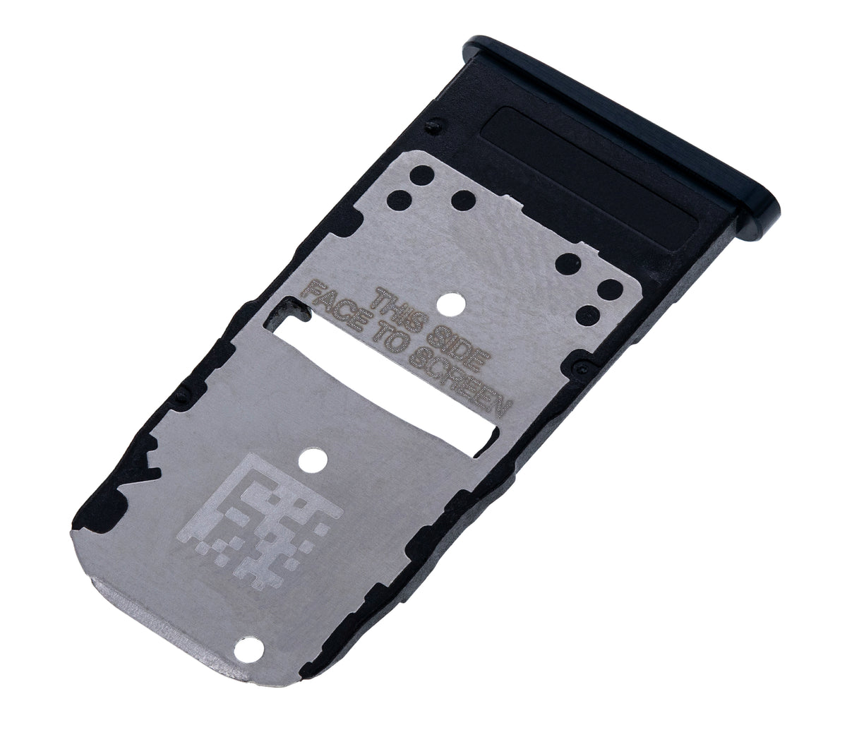 Single Sim Card Tray For Motorola Moto Z3 Play (XT1929 / 2018) (Blue) - Motorola replacement part, close-up replacement part view, SKU 107082064548