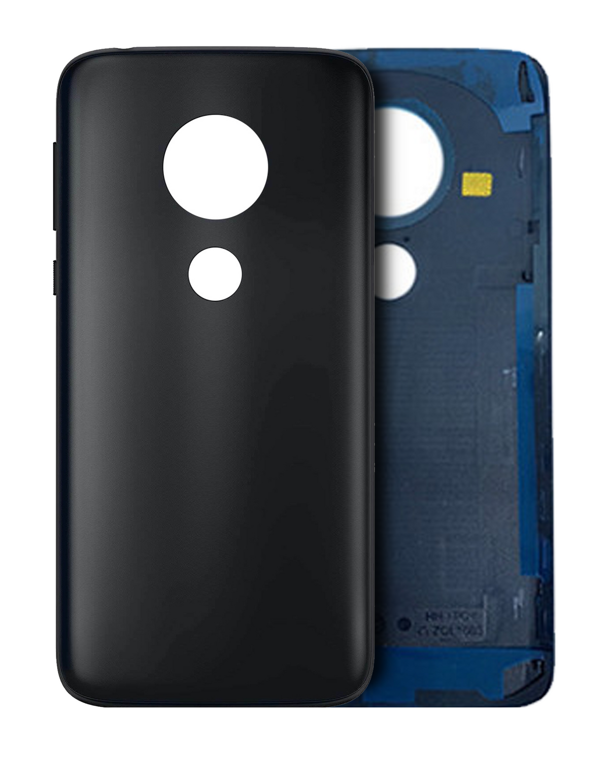 Back cover Glass For Motorola Moto G7 Play (XT1952 / 2019) (Black) (US Version) | compatible mobile phone replacement part | SKU 107082064624 | product image 1