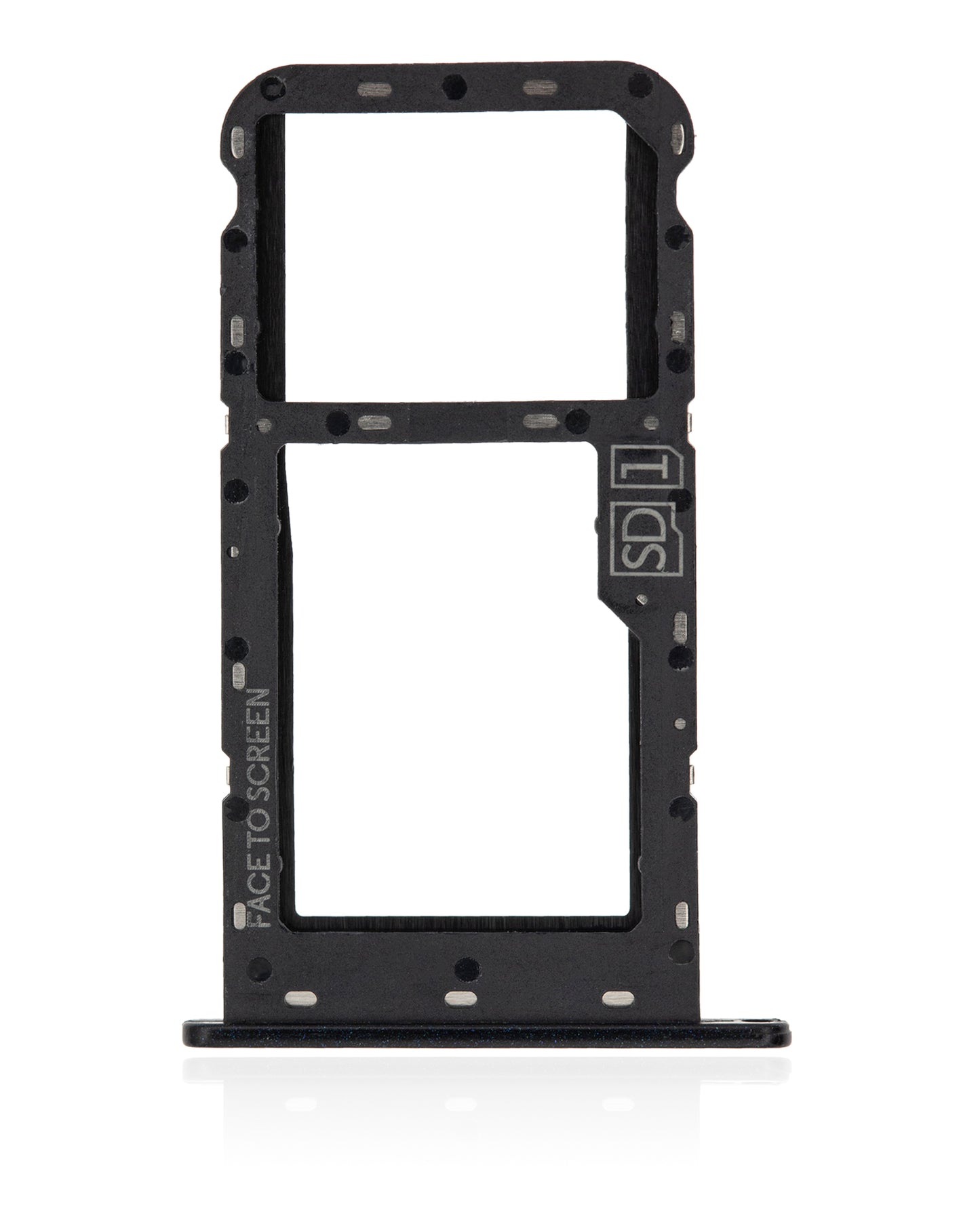 Single Sim Card Tray For Motorola Moto G7 Play (XT1952 / 2019) (Black) (US Version) | compatible mobile phone replacement part | SKU 107082064633 | product image 3
