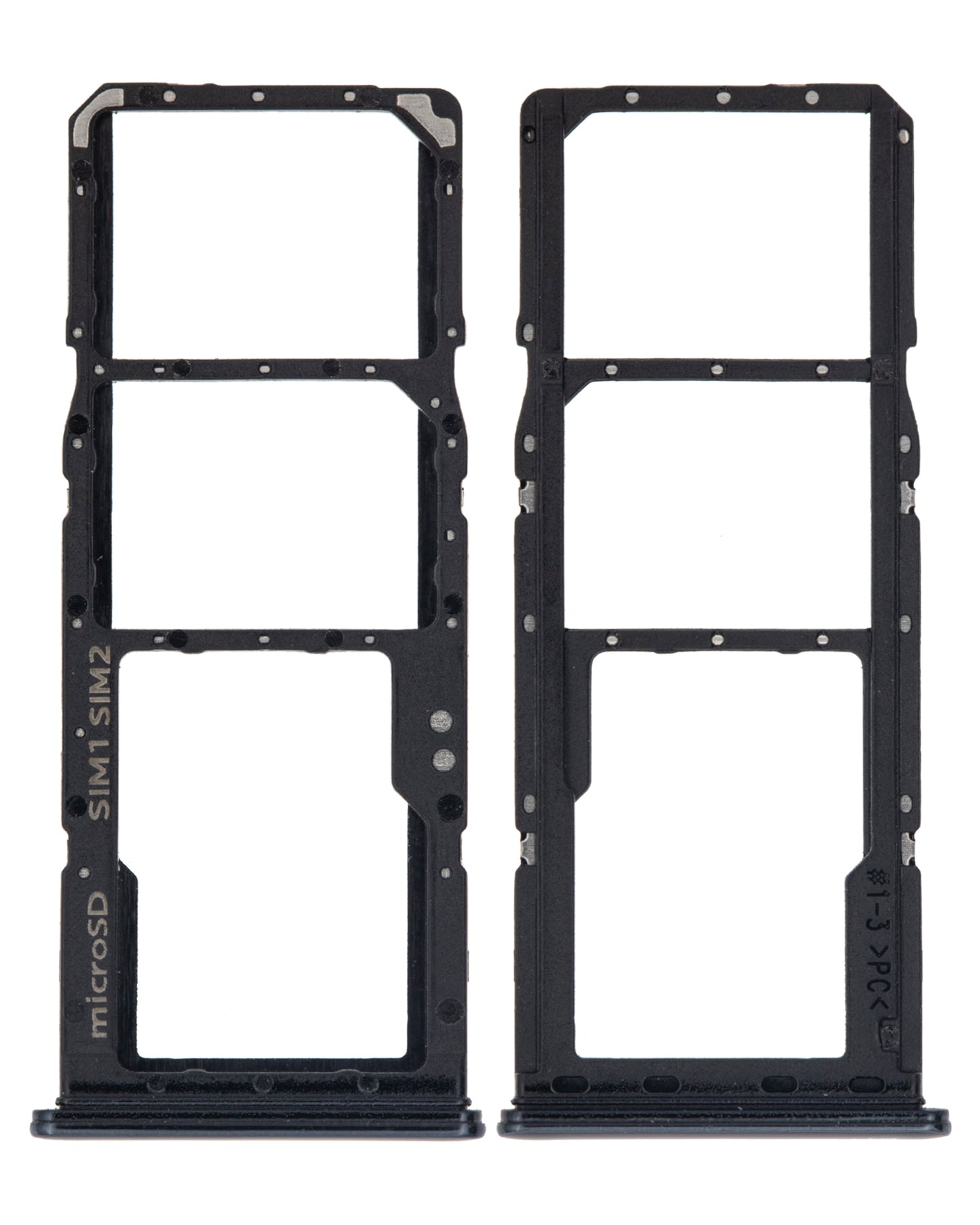 Dual Sim Card Tray For Samsung Galaxy A70 (A705 / 2019) (Black)