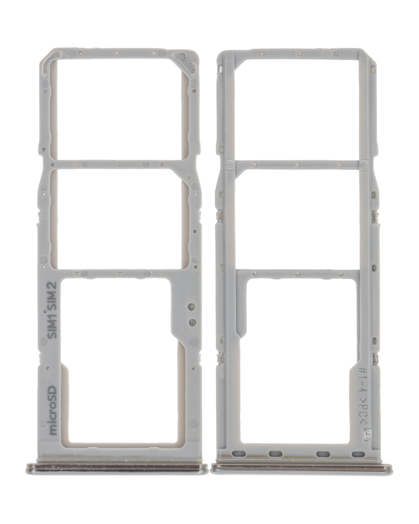 Dual Sim Card Tray For Samsung Galaxy A70 (A705 / 2019) (Silver)