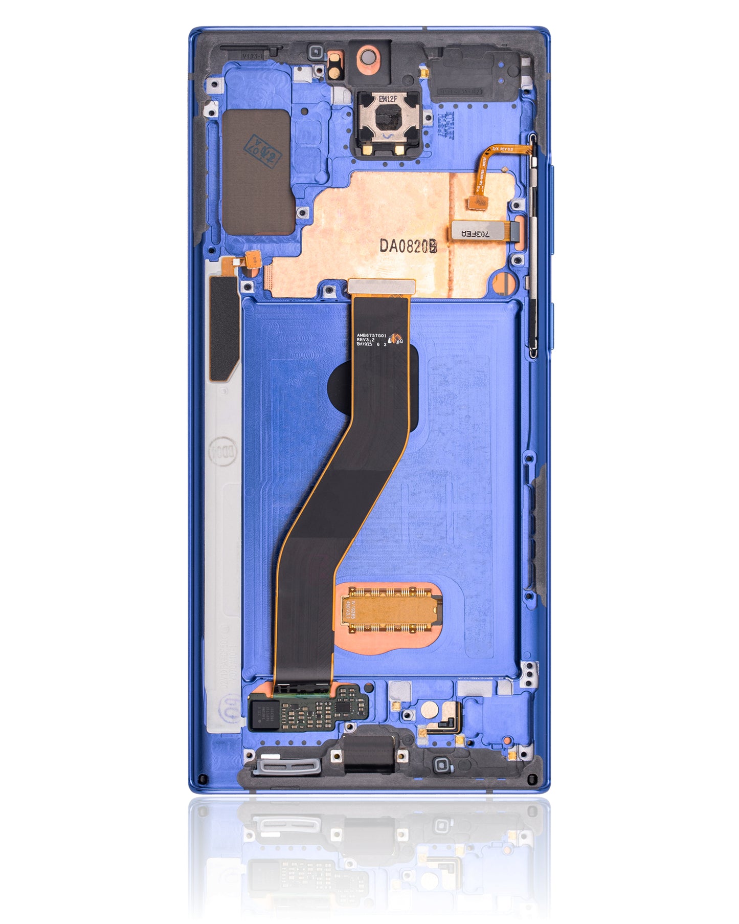 OLED Assembly With Frame For Samsung Galaxy Note 10 Plus / 5G (Refurbished) (Blue)