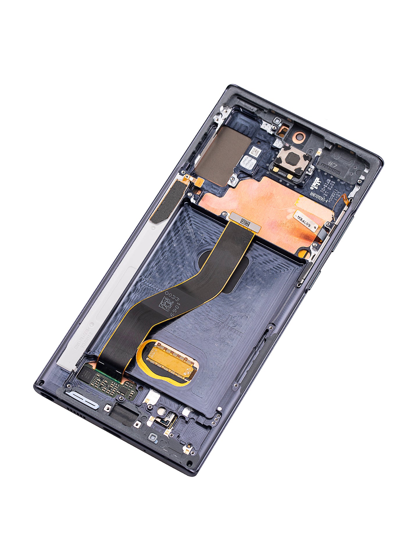 OLED Assembly With Frame For Samsung Galaxy Note 10 Plus / 5G (Refurbished) (Aura Black)