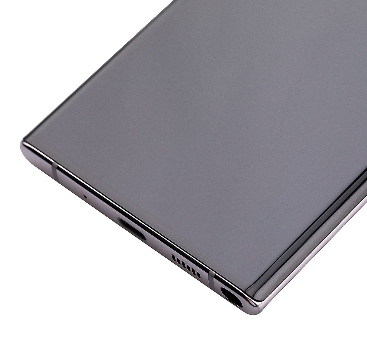 OLED Assembly With Frame For Samsung Galaxy Note 10 Plus / 5G (Refurbished) (Aura Glow / Silver)