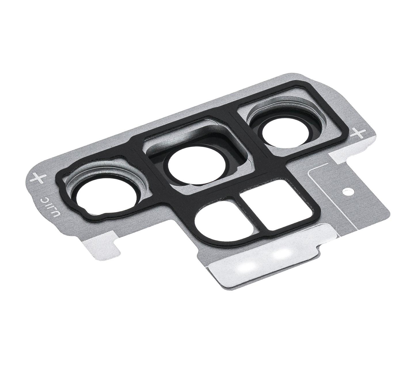 Back Camera Lens With Bracket / Bezel For Samsung Galaxy Note 10 Plus / 5G (Aura Glow / Silver)