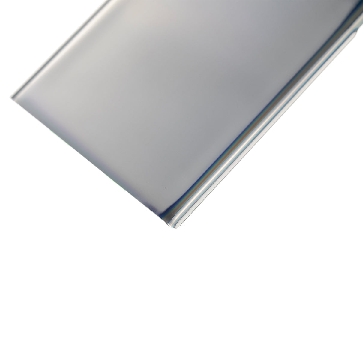 Back Cover Glass With Camera Lens For Samsung Galaxy Note 10 Plus / 5G (No Logo) (Aftermarket Plus) (Aura Glow / Silver)