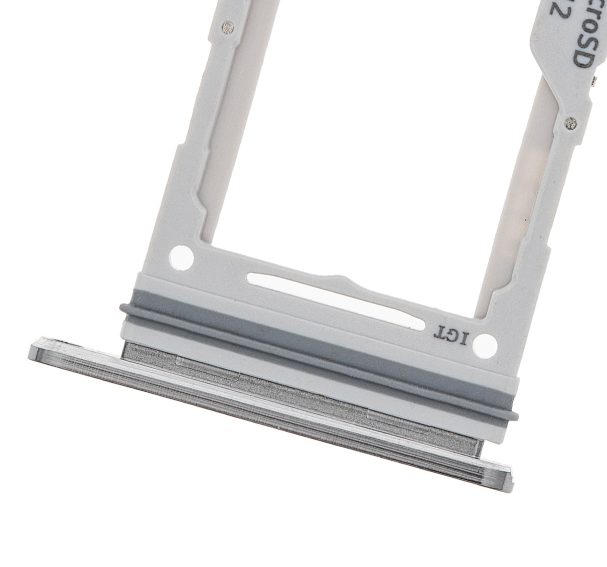 Dual Sim Card Tray For Samsung Galaxy Note 10 Plus / 5G (Aura Glow / Silver)