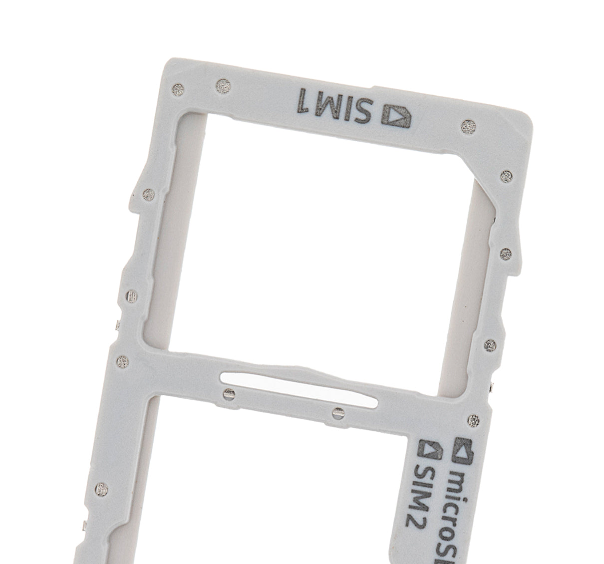 Dual Sim Card Tray For Samsung Galaxy Note 10 Plus / 5G (Aura Glow / Silver)