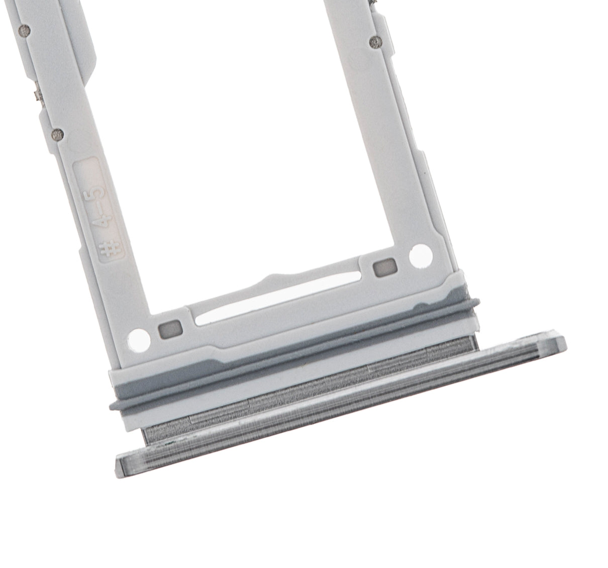 Dual Sim Card Tray For Samsung Galaxy Note 10 Plus / 5G (Aura Glow / Silver)