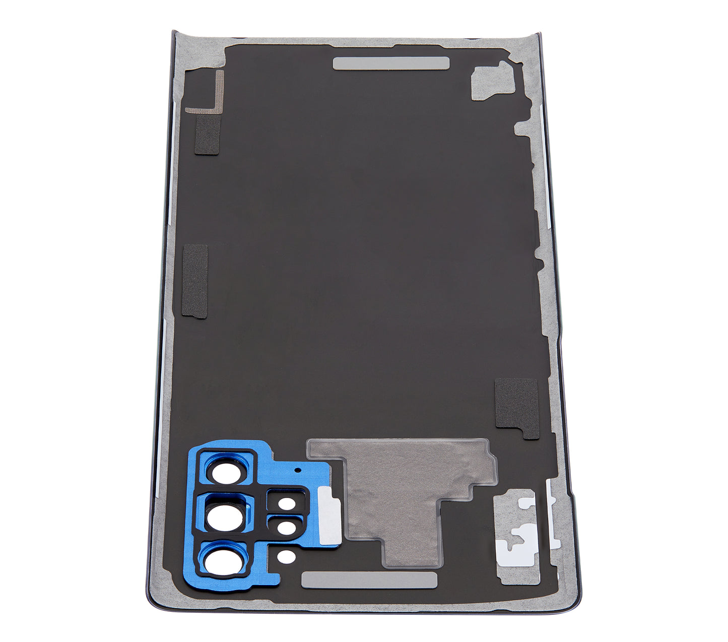 Back Cover Glass With Camera Lens For Samsung Galaxy Note 10 Plus / 5G (No Logo) (Aftermarket Plus) (Aura Blue)