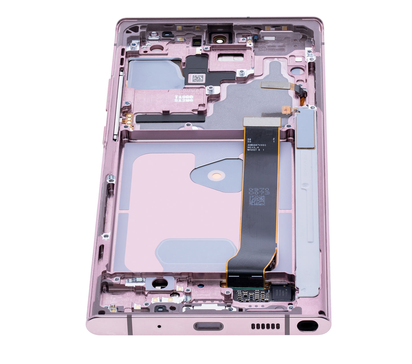 OLED Assembly With Frame For Samsung Galaxy Note 20 Ultra 5G (Service Pack) (Mystic Bronze)