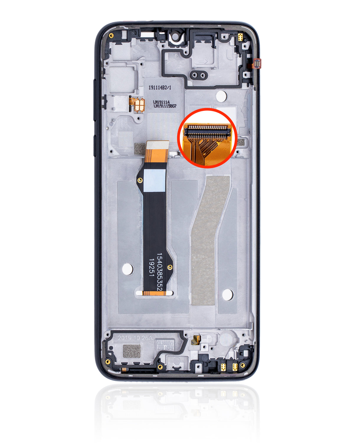 LCD Assembly With Frame For Motorola Moto G8 Plus (XT2019 / 2019) (Refurbished) (All Colors) | compatible mobile phone replacement part | SKU 107082067002 | product image 6
