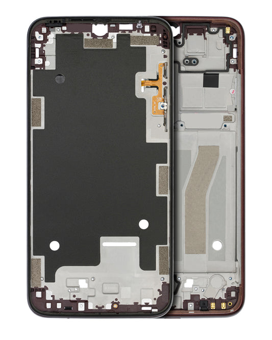 Mid-Frame Housing For Motorola Moto G8 Plus (XT2019 / 2019) (Red) | compatible mobile phone replacement part | SKU 107082067040 | product image 1