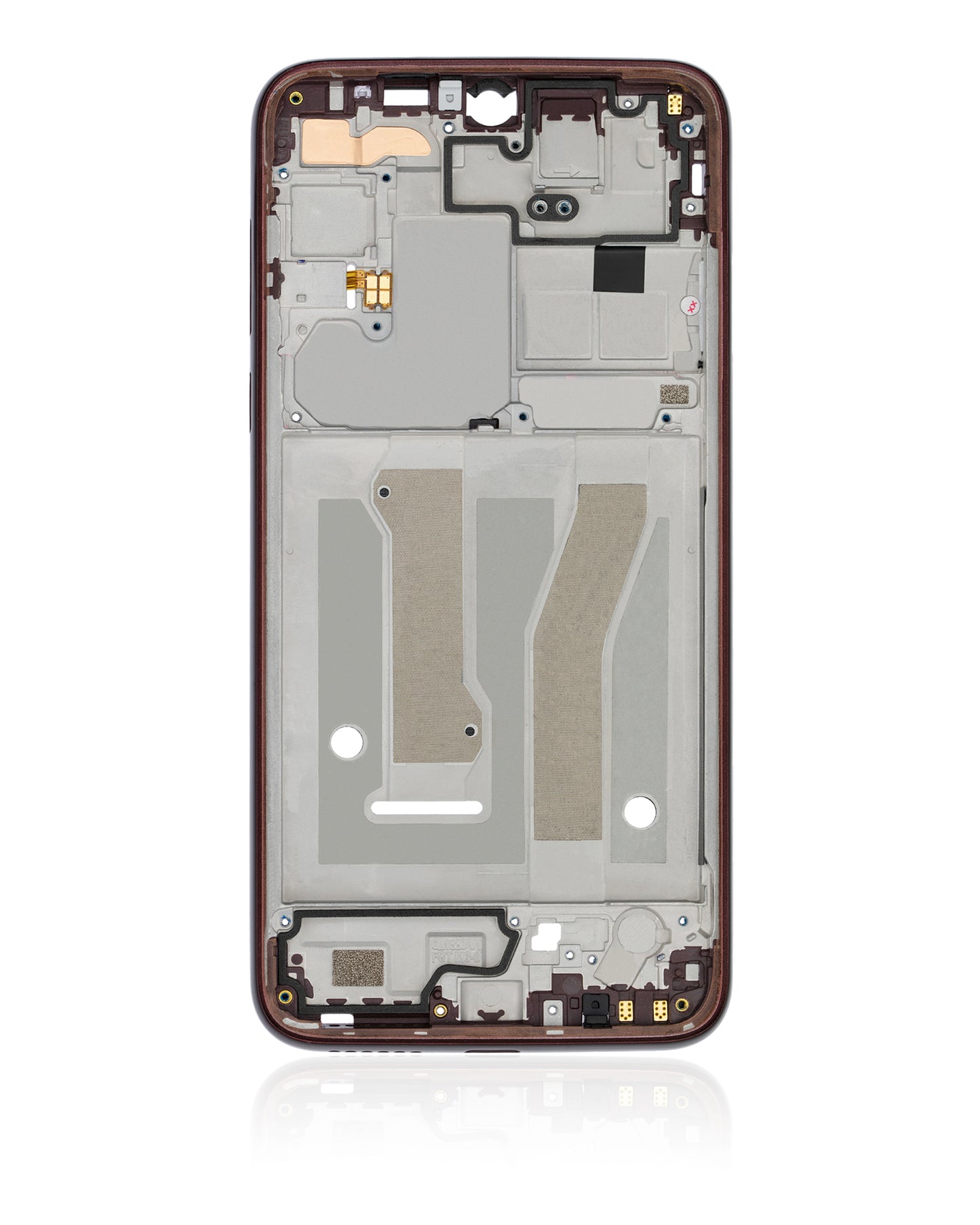 Mid-Frame Housing For Motorola Moto G8 Plus (XT2019 / 2019) (Red) | compatible mobile phone replacement part | SKU 107082067040 | product image 8