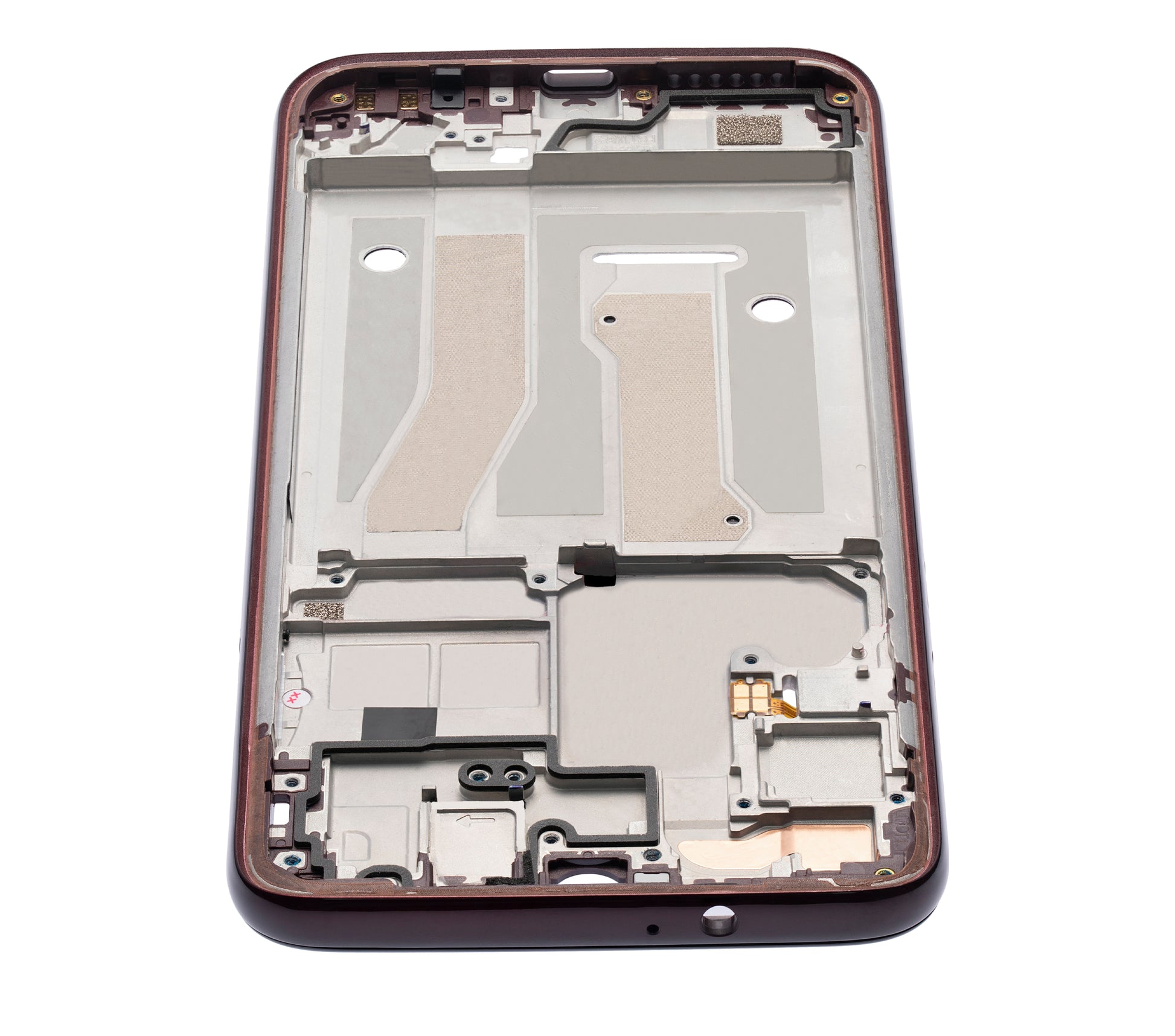 Mid-Frame Housing For Motorola Moto G8 Plus (XT2019 / 2019) (Red) | compatible mobile phone replacement part | SKU 107082067040 | product image 4