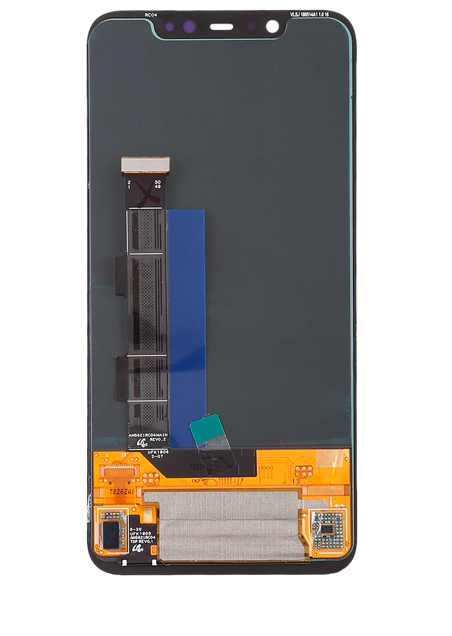 OLED Assembly Without Frame For Xiaomi Mi 8 (Refurbished) (All Colors) - service part product photo SKU 107082068801 - image 5