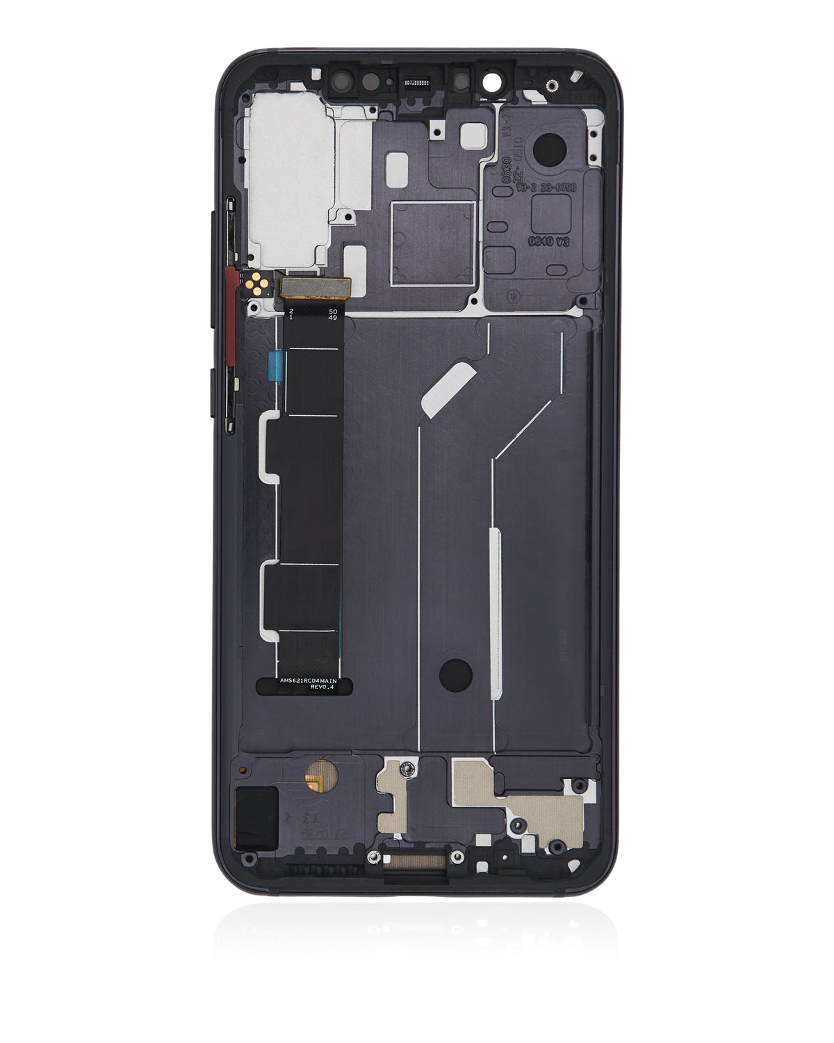 OLED Assembly With Frame For Xiaomi Mi 8 (Refurbished) (Black) - repair part close detail image SKU 107082068802 - image 8