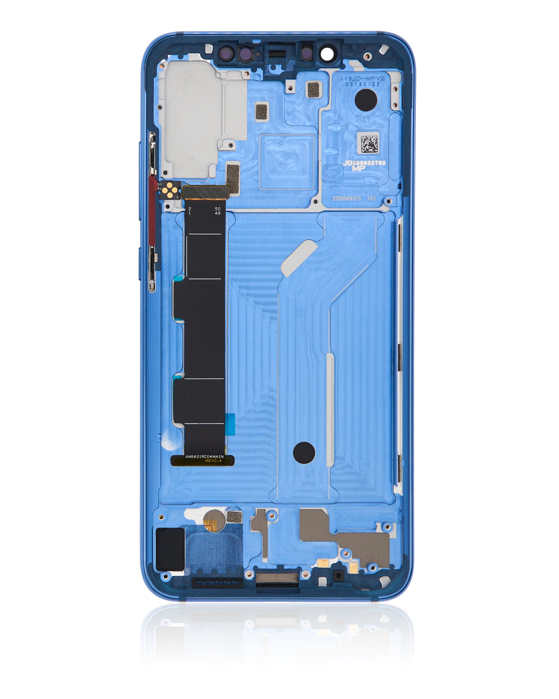 OLED Assembly With Frame For Xiaomi Mi 8 (Refurbished) (Blue) - repair part close detail image SKU 107082068803 - image 8