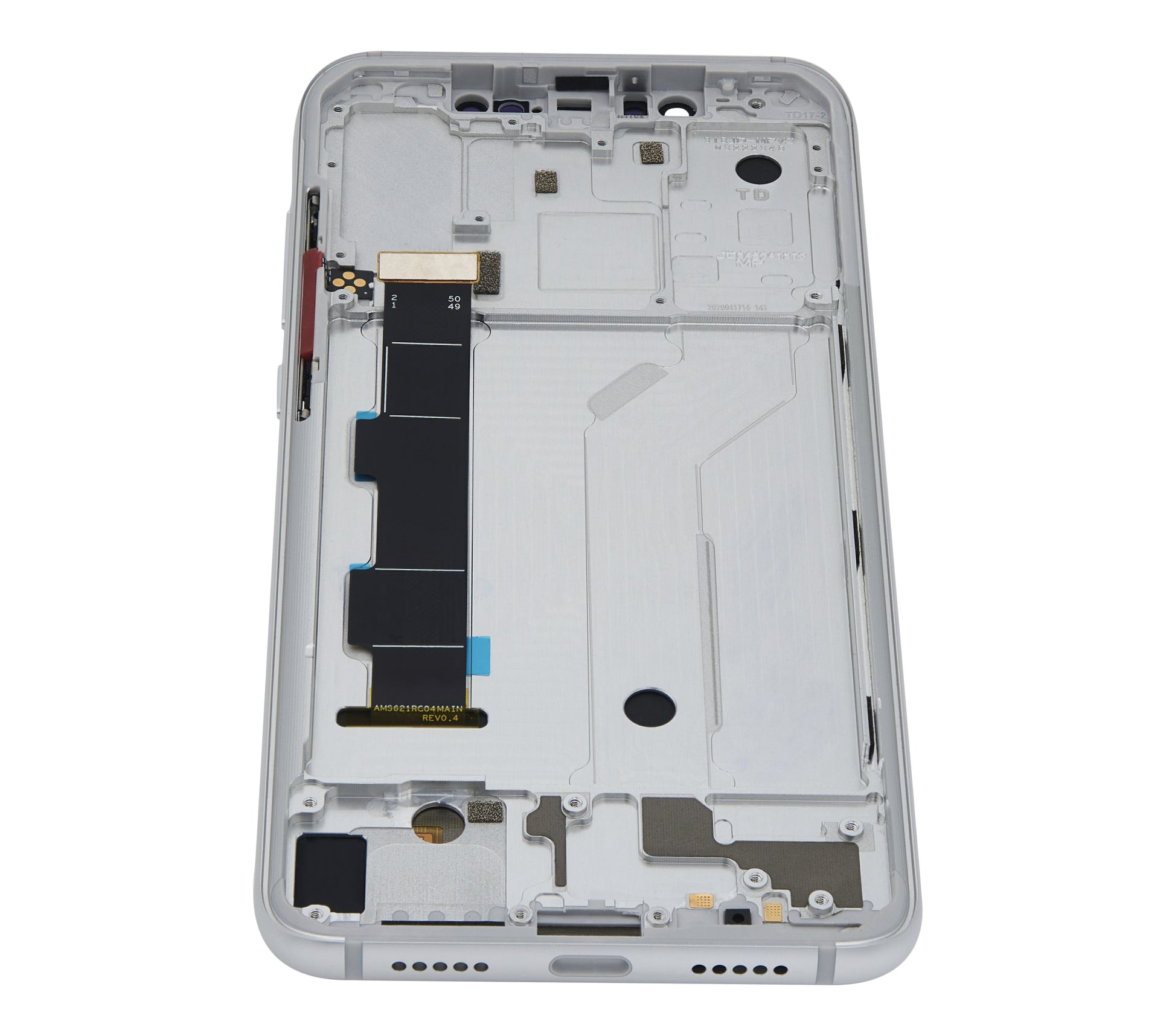 OLED Assembly With Frame For Xiaomi Mi 8 (Refurbished) (White) - compatible device spare part image SKU 107082068804 - image 3