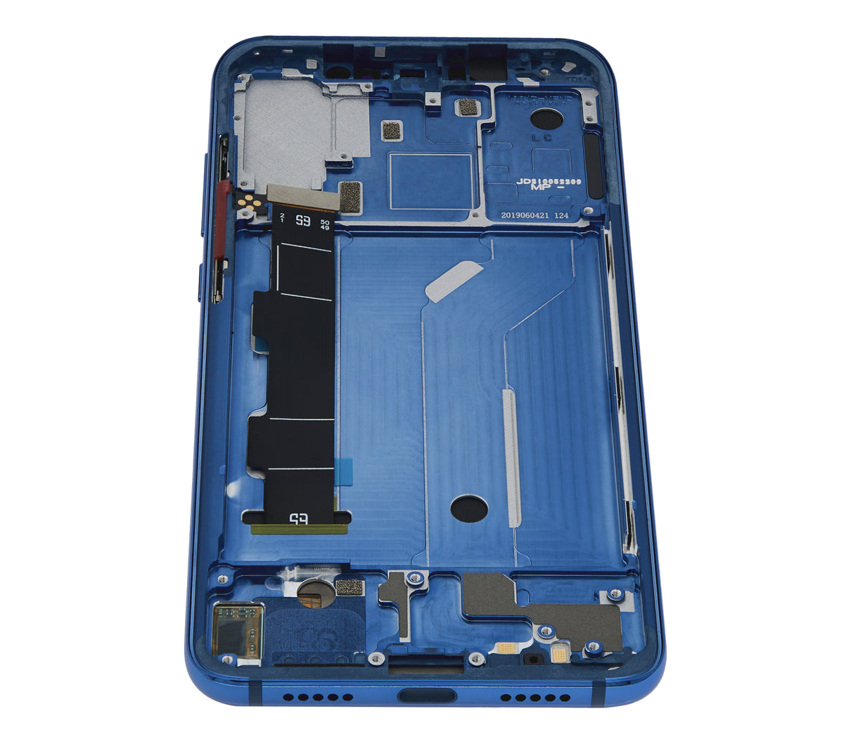OLED Assembly With Frame For Xiaomi Mi 8 (Aftermarket Plus) (Blue) - compatible device spare part image SKU 107082068806 - image 3