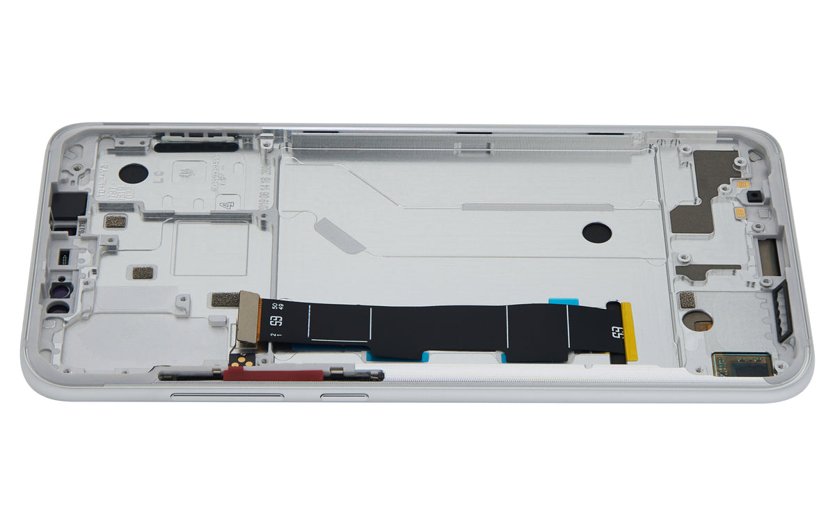 OLED Assembly With Frame For Xiaomi Mi 8 (Aftermarket Plus) (White) - service part product photo SKU 107082068807 - image 5