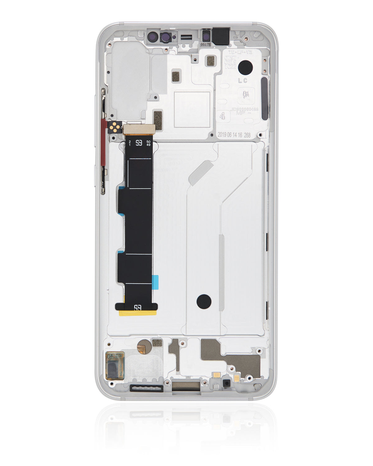 OLED Assembly With Frame For Xiaomi Mi 8 (Aftermarket Plus) (White) - replacement component listing image SKU 107082068807 - image 7
