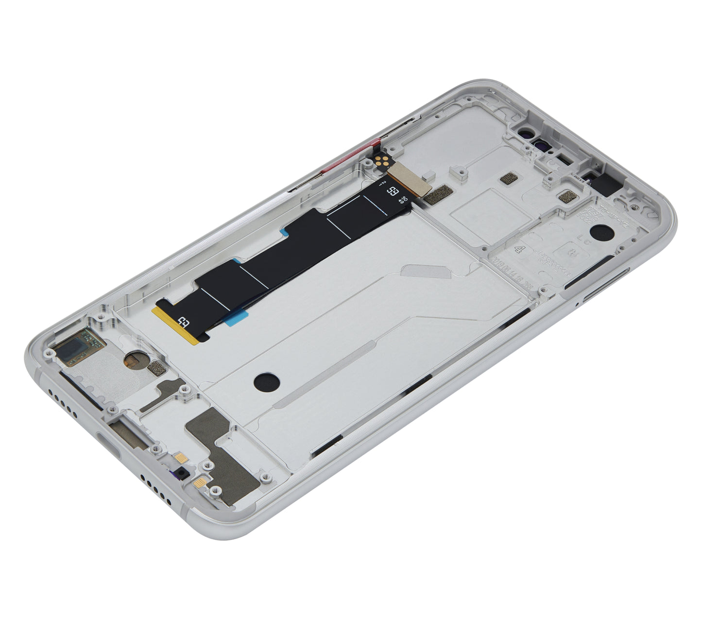 OLED Assembly With Frame For Xiaomi Mi 8 (Aftermarket Plus) (White) - compatible device spare part image SKU 107082068807 - image 11