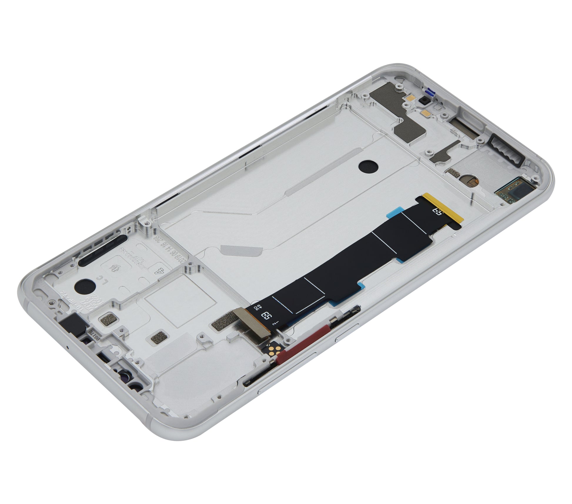 OLED Assembly With Frame For Xiaomi Mi 8 (Aftermarket Plus) (White) - repair component detail image SKU 107082068807 - image 2