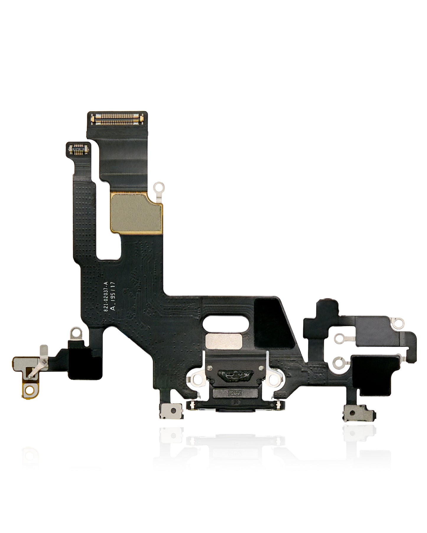 Charging Port Flex Cable For iPhone 11 (Premium) (Black)