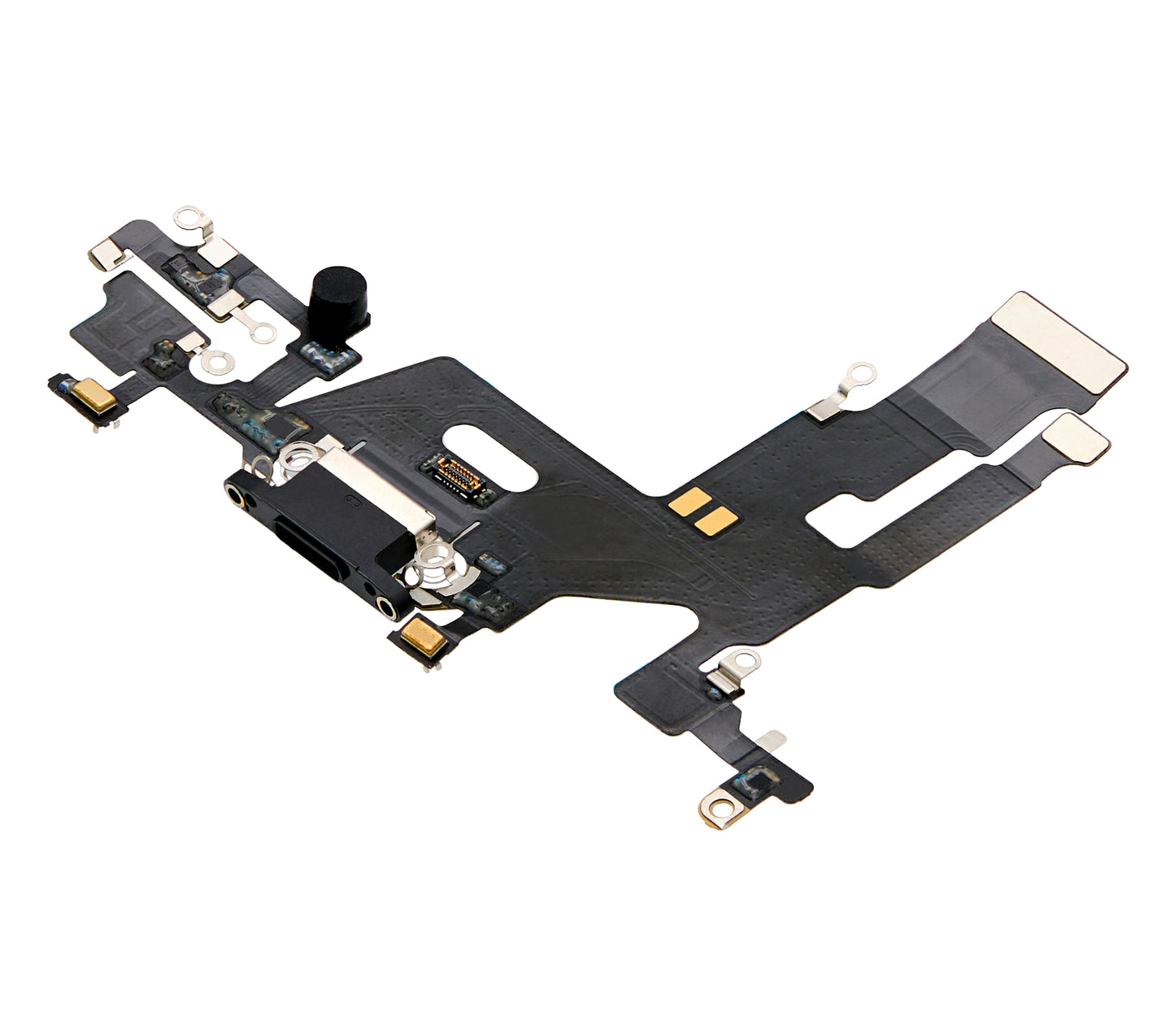 Charging Port Flex Cable For iPhone 11 (Premium) (Black)