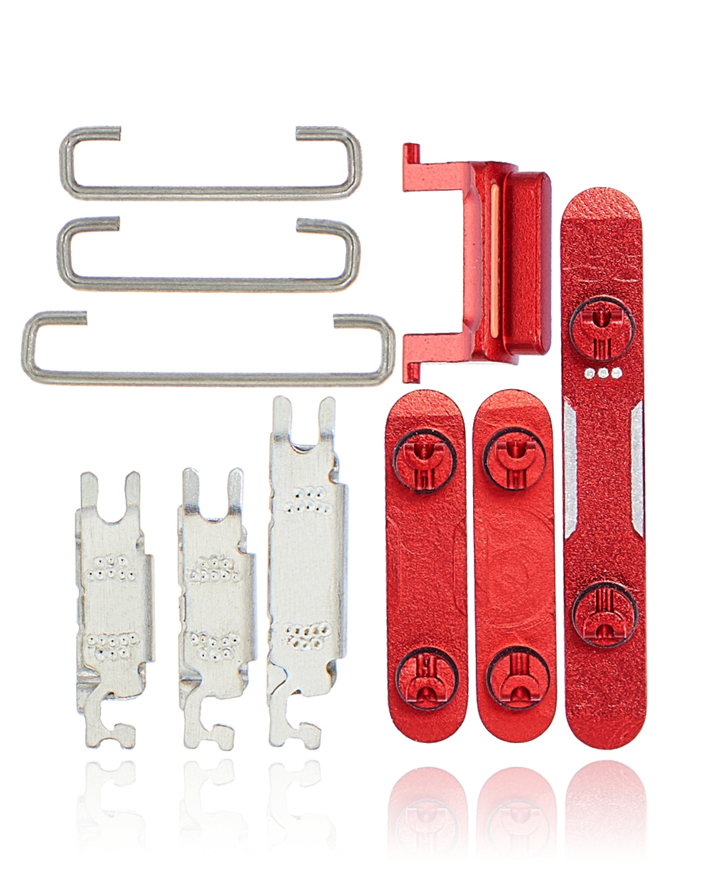 Hard Buttons (Power / Volume / Switch) For iPhone 11 (Red)
