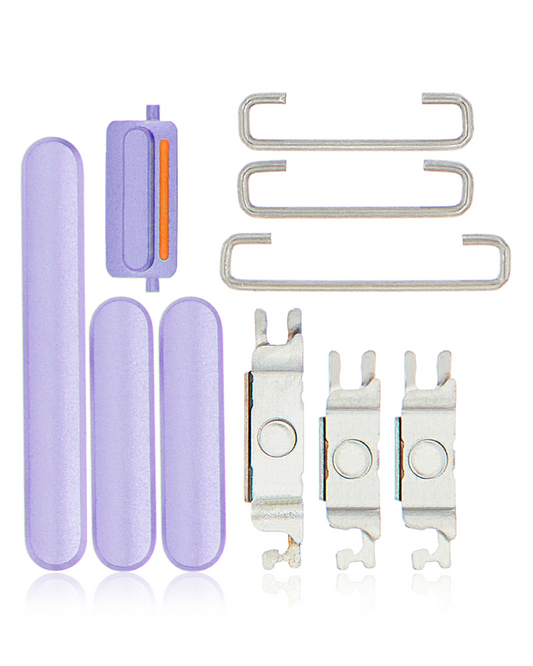 Hard Buttons (Power / Volume / Switch) For iPhone 11 (Purple)