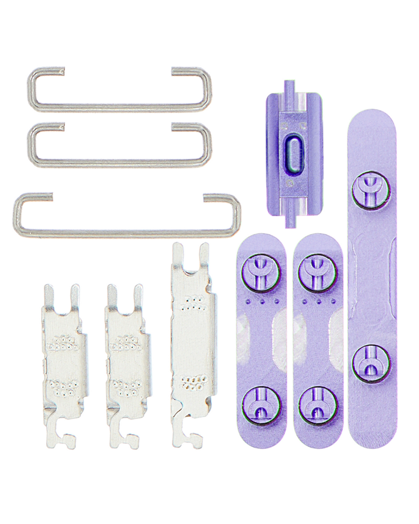 Hard Buttons (Power / Volume / Switch) For iPhone 11 (Purple)