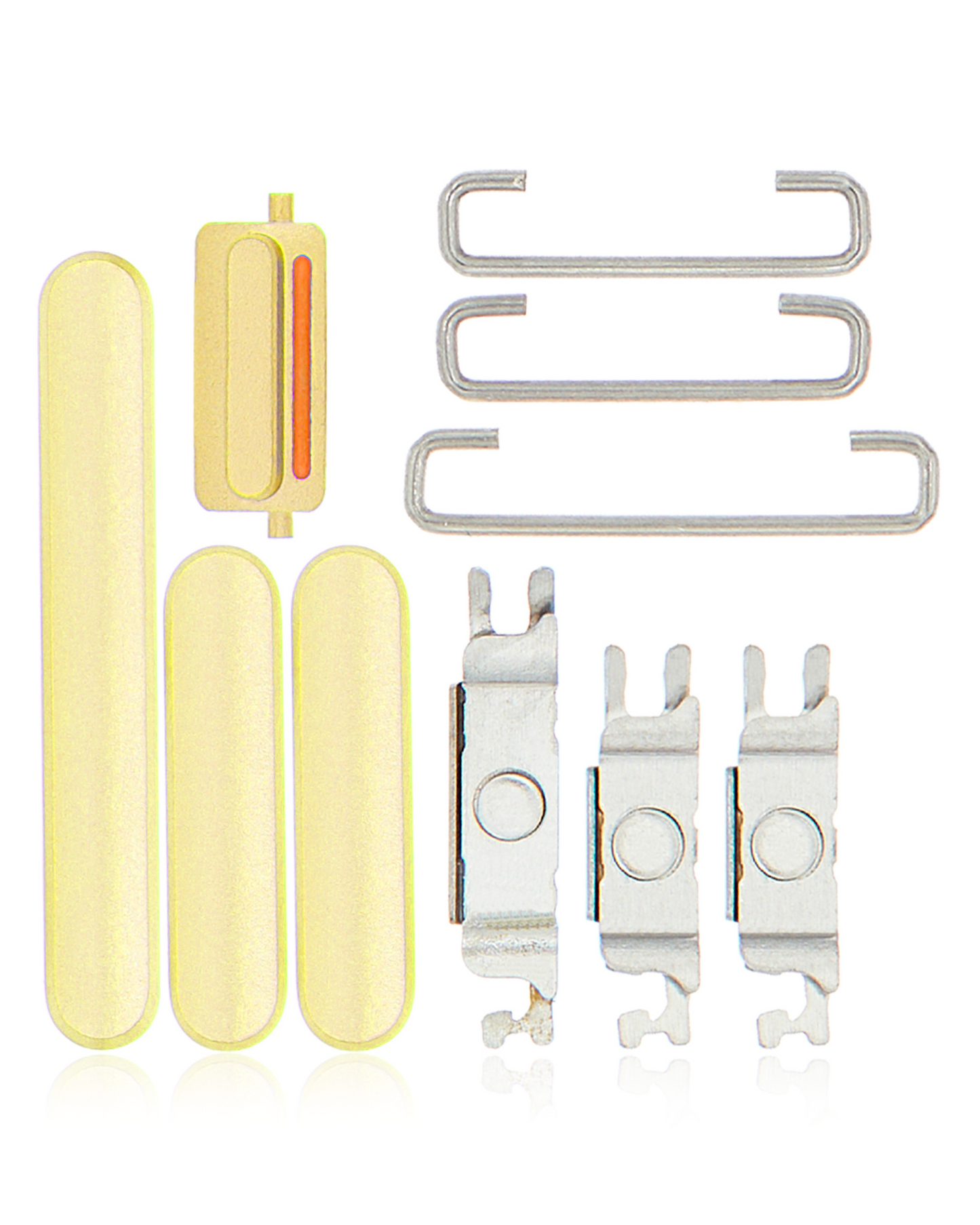 Hard Buttons (Power / Volume / Switch) For iPhone 11 (Yellow)