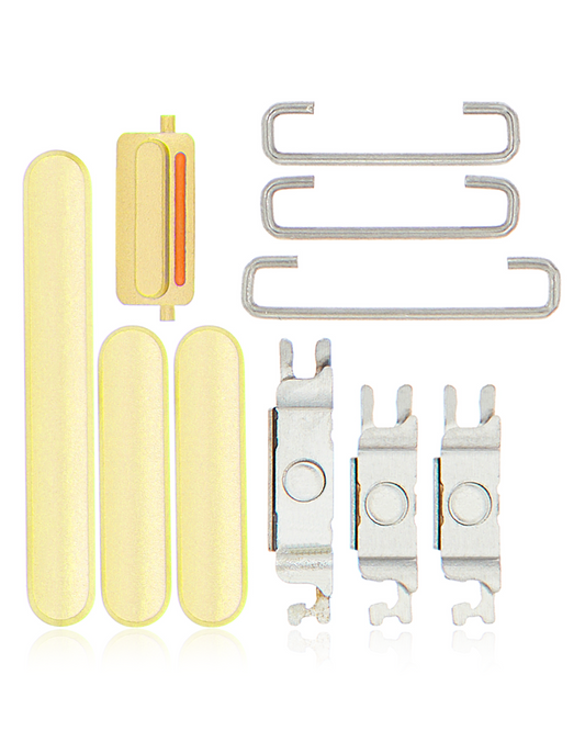 Hard Buttons (Power / Volume / Switch) For iPhone 11 (Yellow)