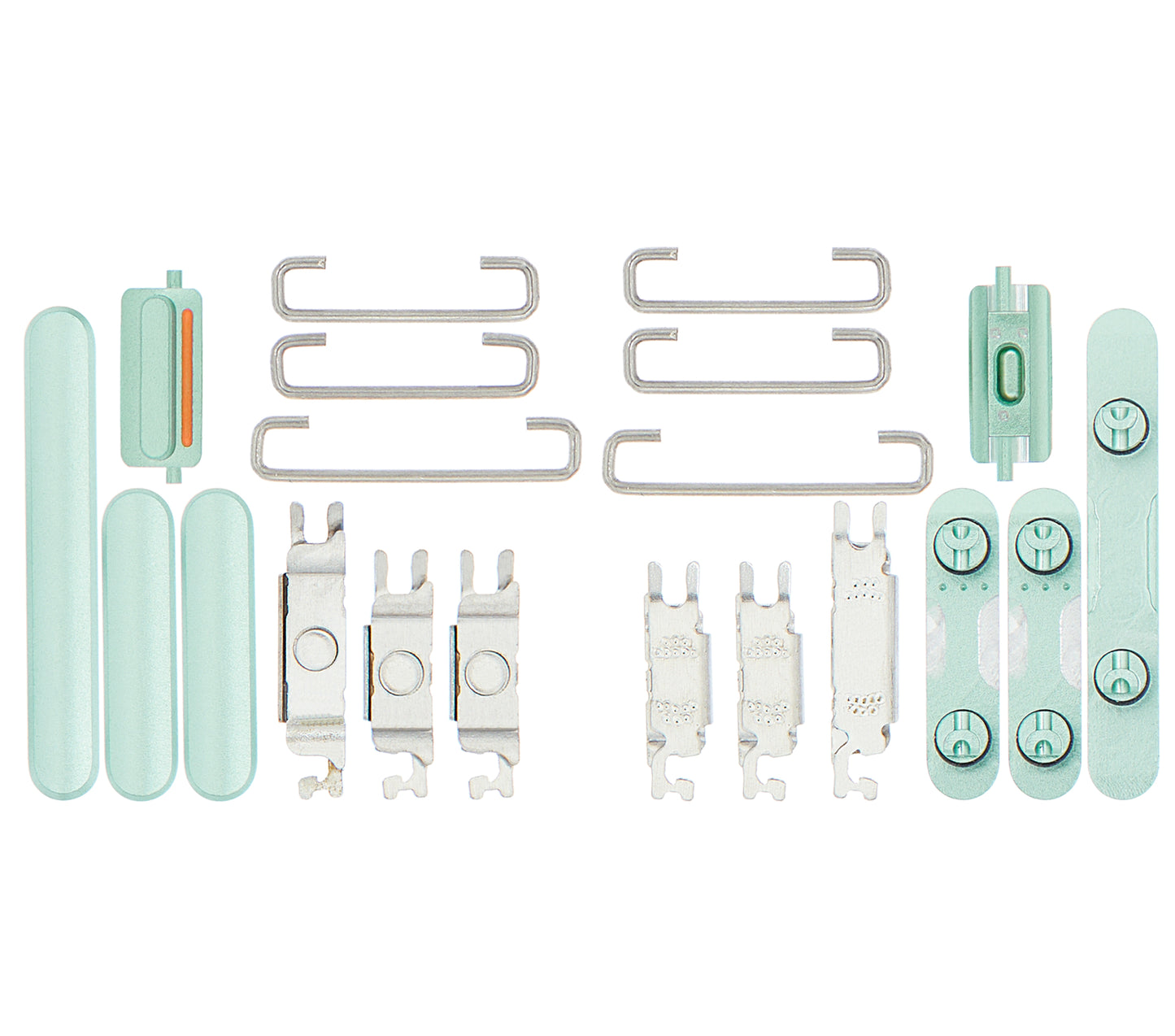 Hard Buttons (Power / Volume / Switch) For iPhone 11 (Green)