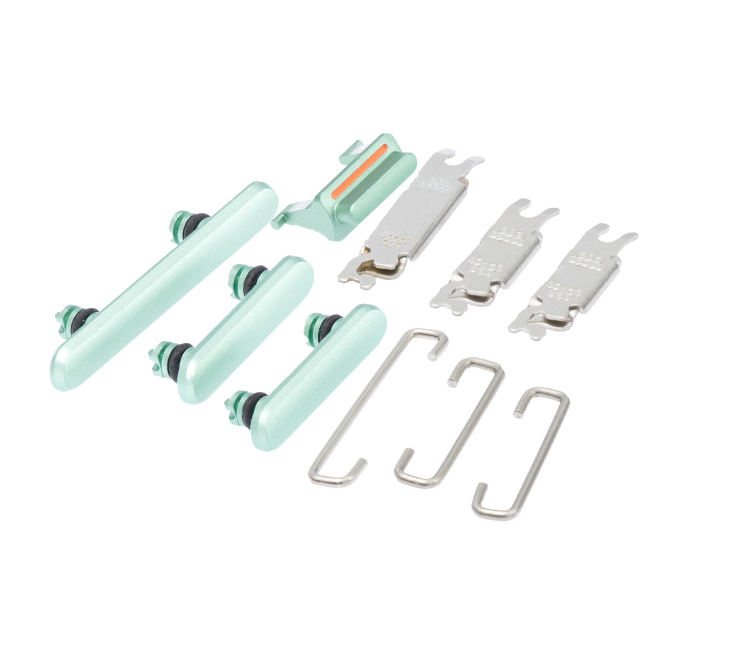 Hard Buttons (Power / Volume / Switch) For iPhone 11 (Green)
