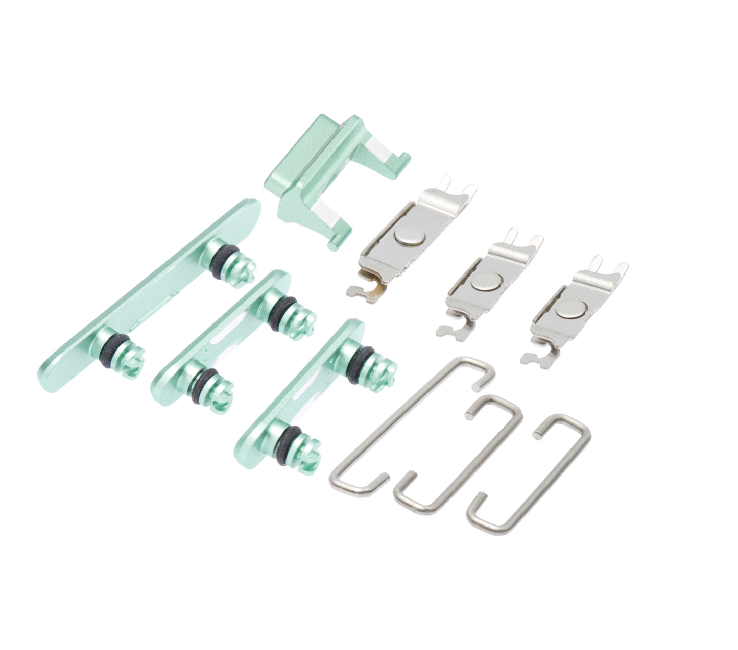 Hard Buttons (Power / Volume / Switch) For iPhone 11 (Green)