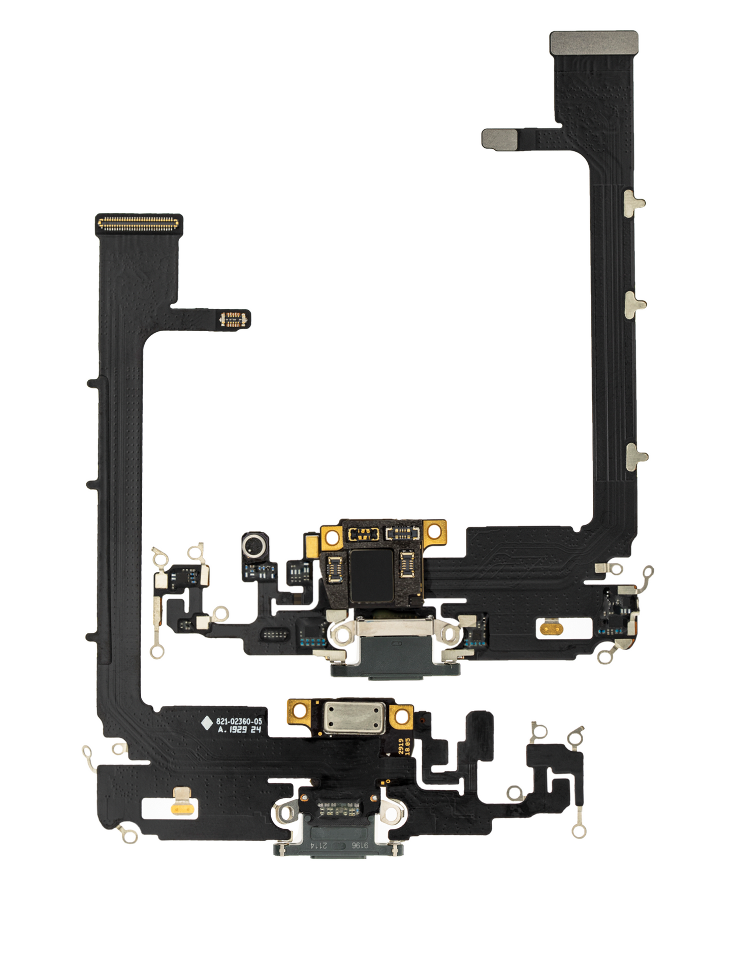 Charging Port Flex Cable With Board For iPhone 11 Pro Max (Aftermarket Plus) (Midnight Green)