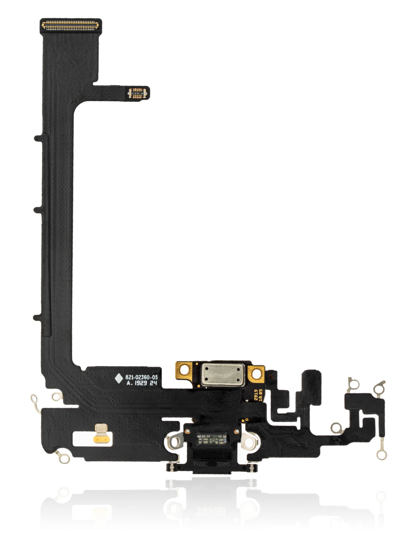 Charging Port Flex Cable With Board For iPhone 11 Pro Max (Aftermarket Plus) (Space Gray)