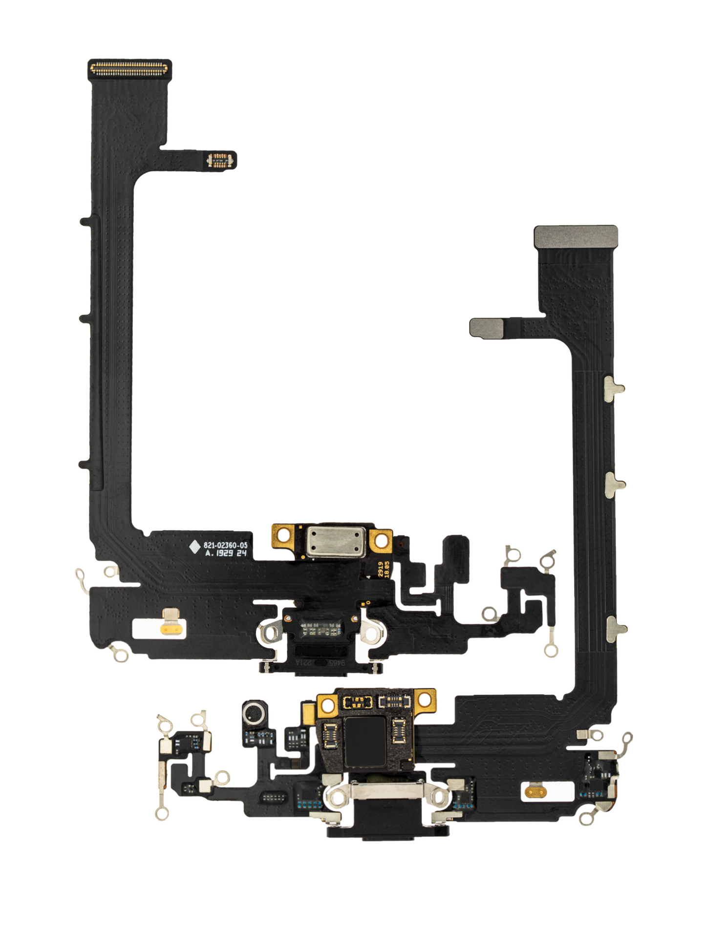 Charging Port Flex Cable With Board For iPhone 11 Pro Max (Aftermarket Plus) (Space Gray)