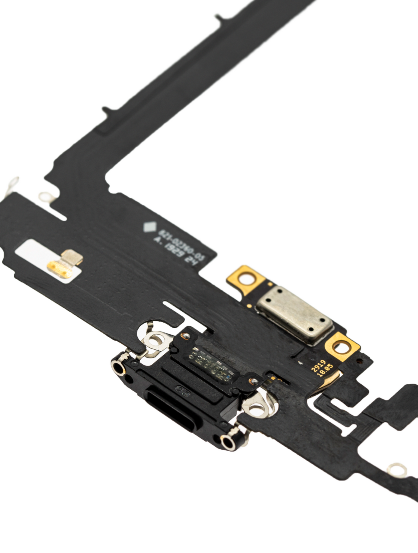 Charging Port Flex Cable With Board For iPhone 11 Pro Max (Aftermarket Plus) (Space Gray)