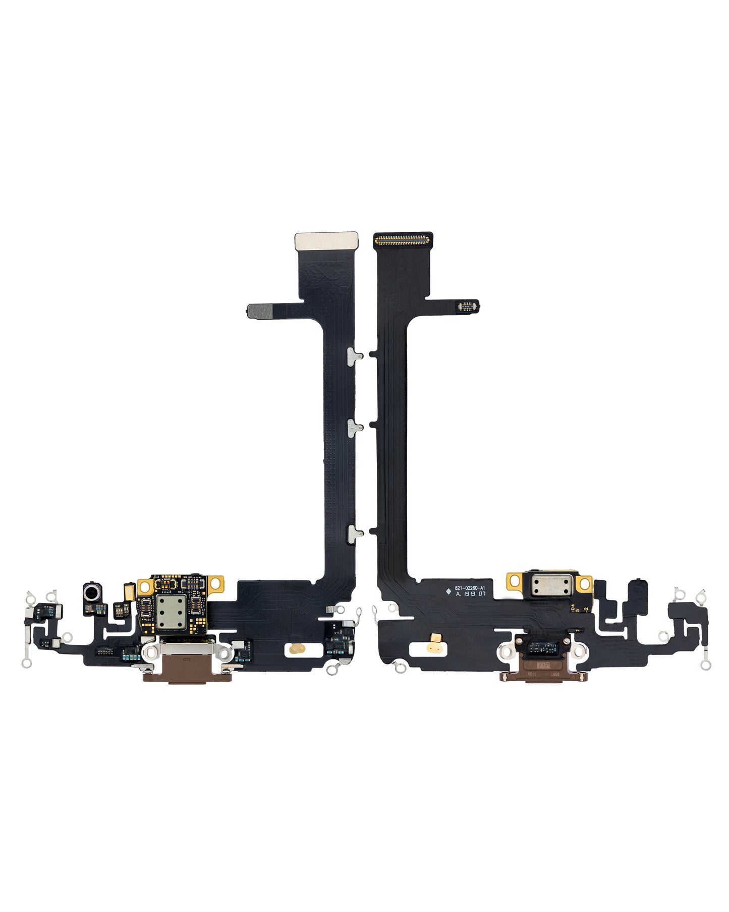 Charging Port Flex Cable With Board For iPhone 11 Pro Max (Aftermarket Plus) (Gold)