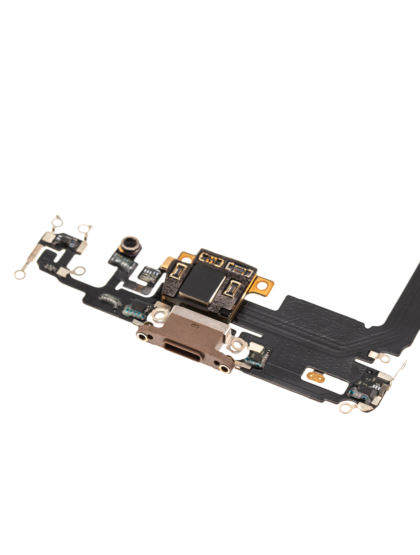 Charging Port Flex Cable With Board For iPhone 11 Pro Max (Aftermarket Plus) (Gold)