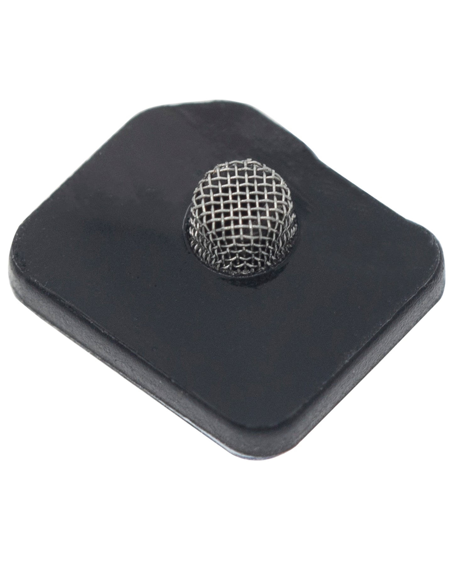 Flash Light / Power Flex Bracket With Microphone Mesh For iPhone 11 Pro Max (Silver) (10 Pack)