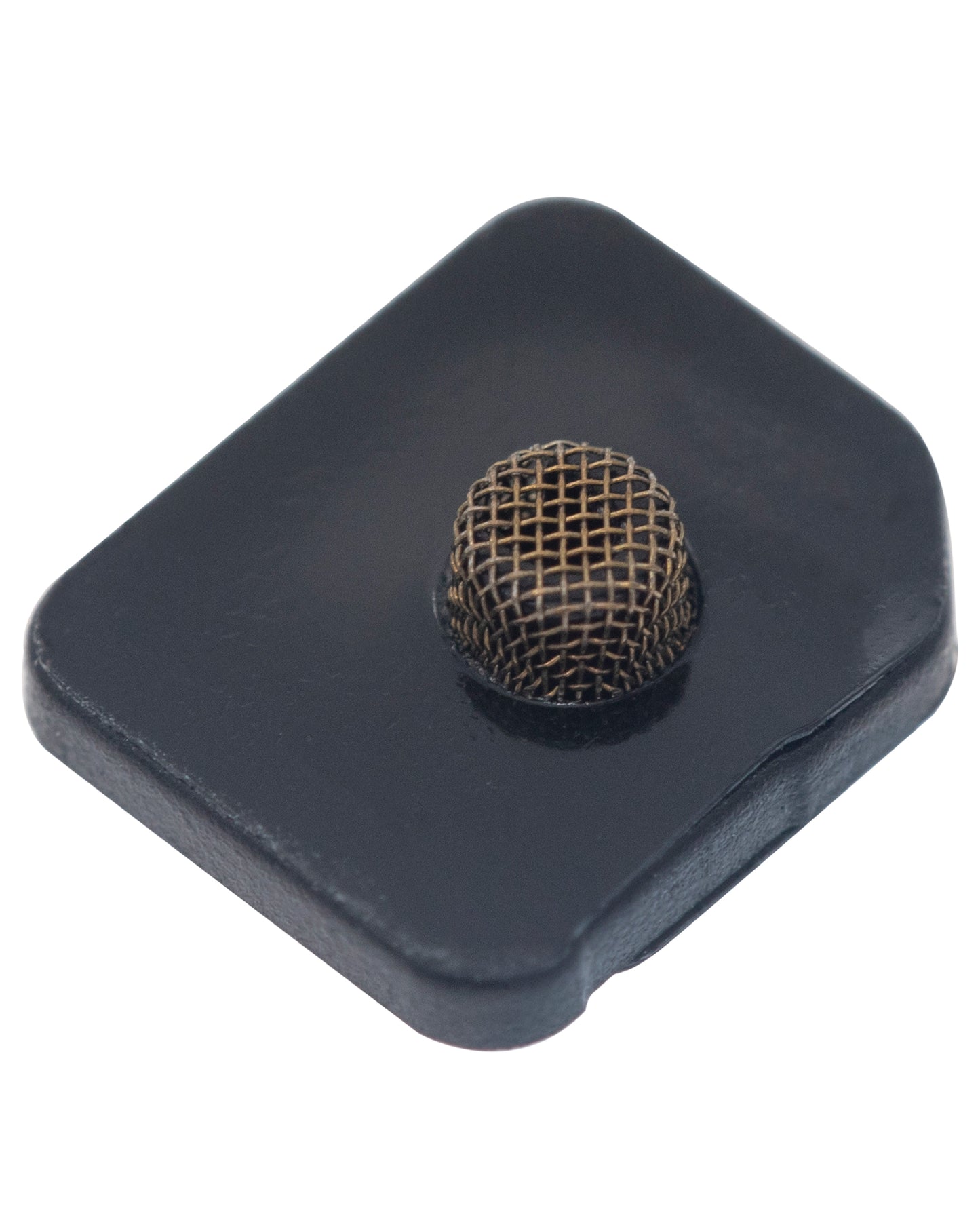 Flash Light / Power Flex Bracket With Microphone Mesh For iPhone 11 Pro Max (Gold) (10 Pack)