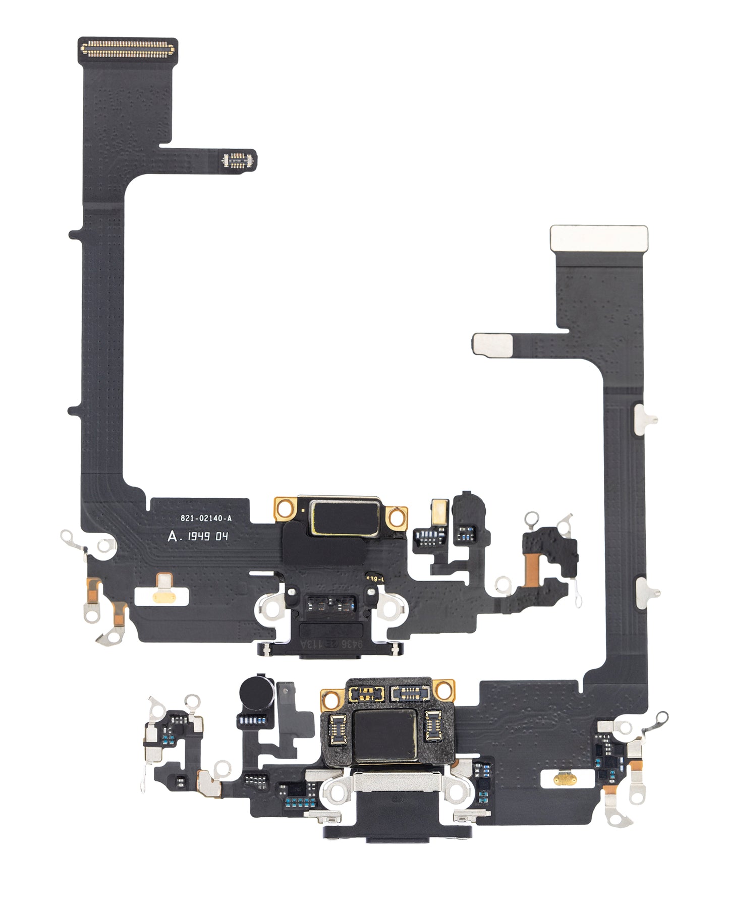 Charging Port Flex Cable With Board For iPhone 11 Pro (Premium) (Space Gray)