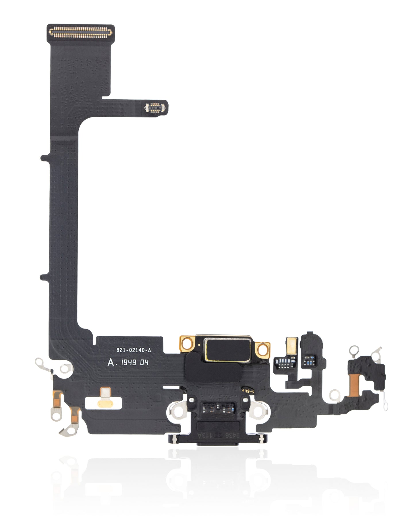 Charging Port Flex Cable With Board For iPhone 11 Pro (Premium) (Space Gray)