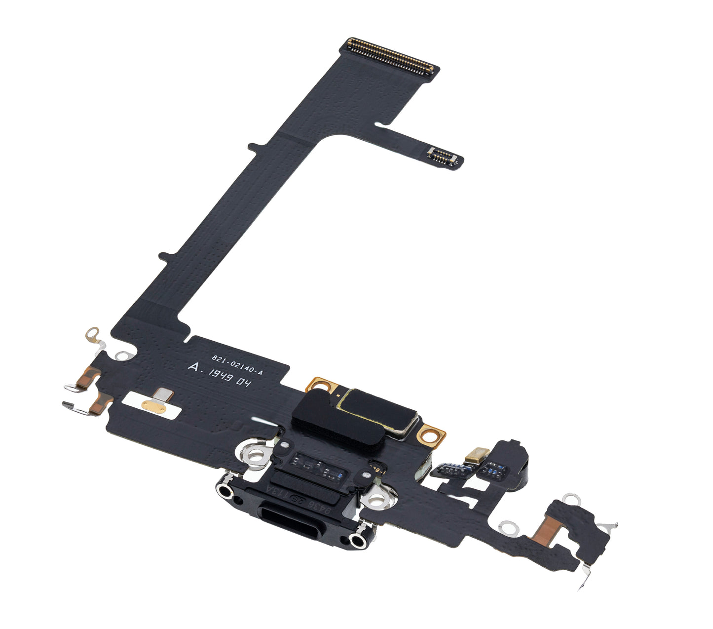 Charging Port Flex Cable With Board For iPhone 11 Pro (Premium) (Space Gray)